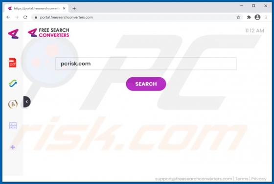 FreeSearchConverters Browser Hijacker