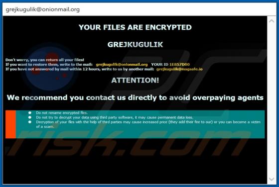 Grej Ransomware