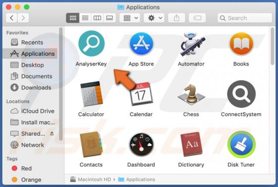 AnalyserKey Adware (Mac)