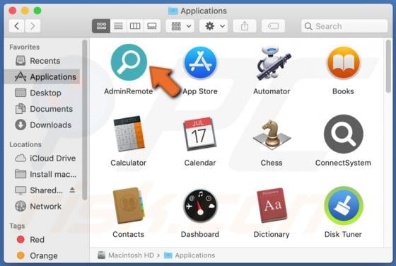 AdminRemote Adware (Mac)