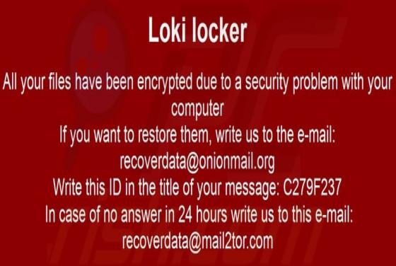 Loki Locker Ransomware