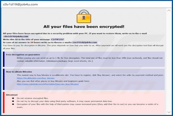 C0v Ransomware