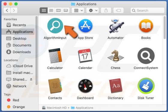 AlgorithmInput Adware (Mac)