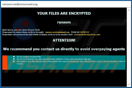 RME Ransomware