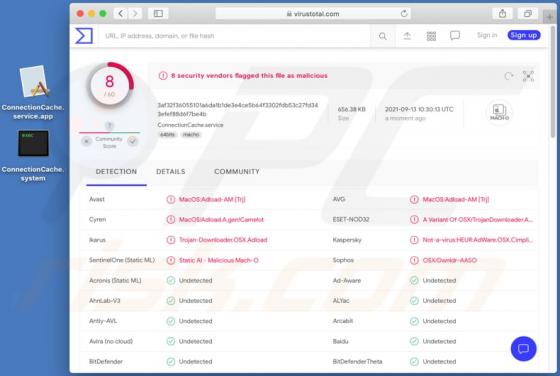 ConnectionCache Adware (Mac)