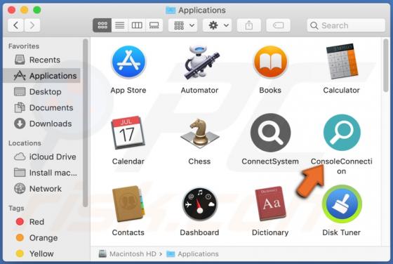 ConsoleConnection Adware (Mac)