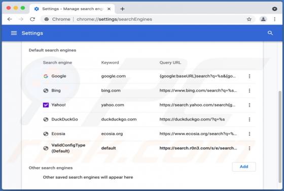 Search.r0n3.com Redirect (Mac)