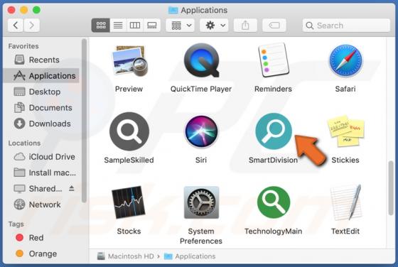 SmartDivision Adware (Mac)