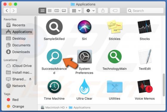 SuccessAdvanced Adware (Mac)