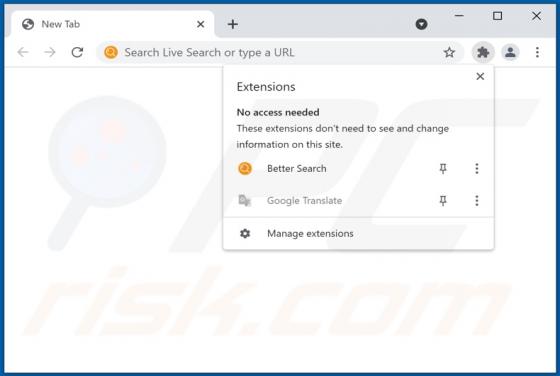 Better Search Browser Hijacker