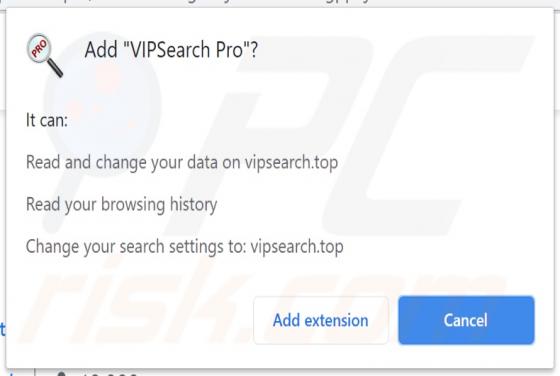VIPSearch Pro Browser Hijacker