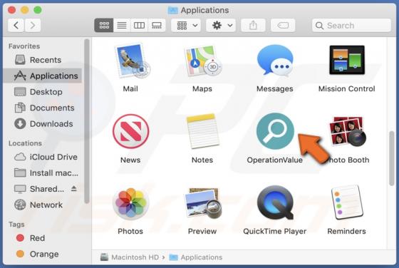 OperationValue Adware (Mac)