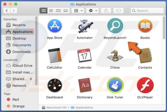 BeyondLaunch Adware (Mac)