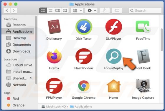 FocusDeploy Adware (Mac)