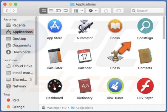 BoostSign Adware (Mac)