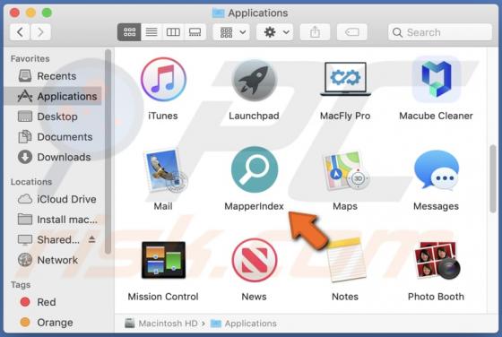 MapperIndex Adware (Mac)