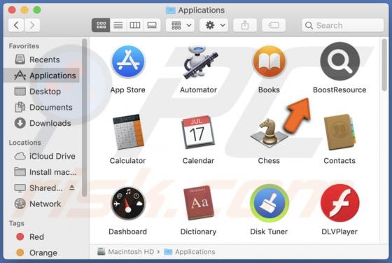 BoostResource Adware (Mac)