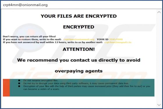 MS Ransomware
