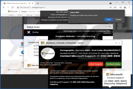 Windows_Firewall_Protection_Alert POP-UP Scam