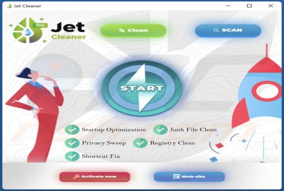 Jet Cleaner App Indesiderata