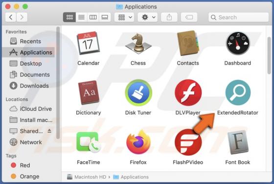ExtendedRotator Adware (Mac)
