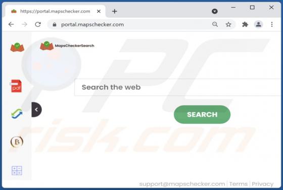MapsCheckerSearch Browser Hijacker