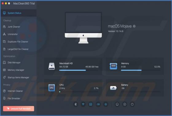 MacClean360 App Indesiderata (Mac)