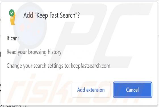 Keep Fast Search Browser Hijacker