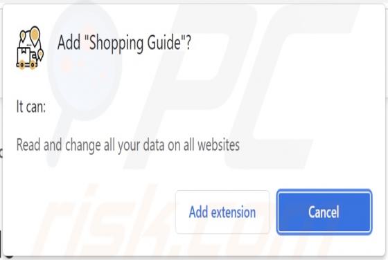 Shopping Guide Adware
