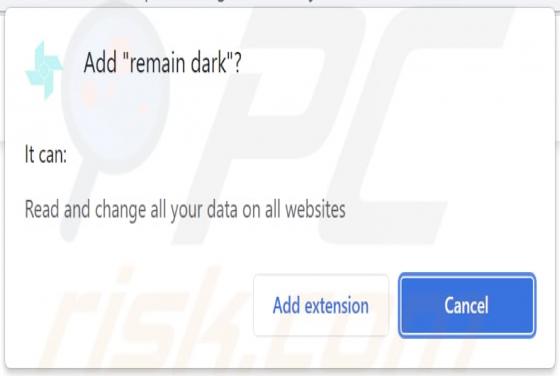 Remain Dark Browser Hijacker