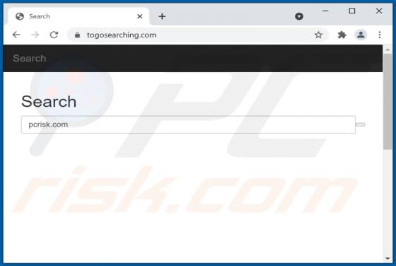 Togo Quick Search Browser Hijacker
