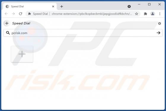 Speed Dial Browser Hijacker