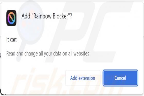 Rainbow Blocker Adware