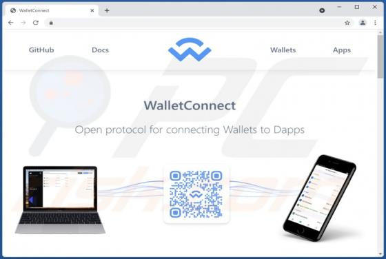 WalletConnect POP-UP Truffa