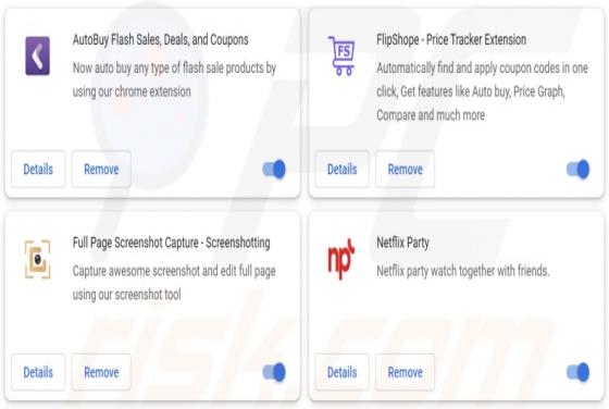 Cookie Stuffing Estensioni del browser