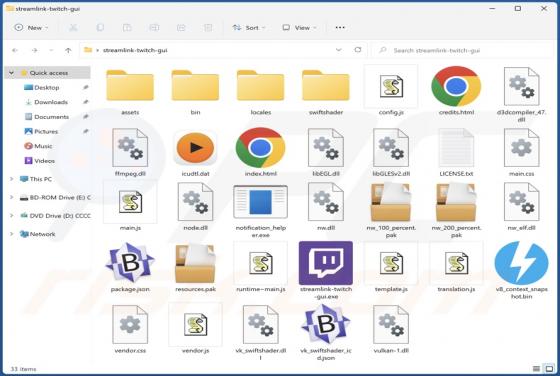 Streamlink-twitch-gui Adware