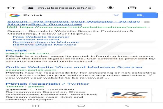 Ubersear.ch Redirect (Android)