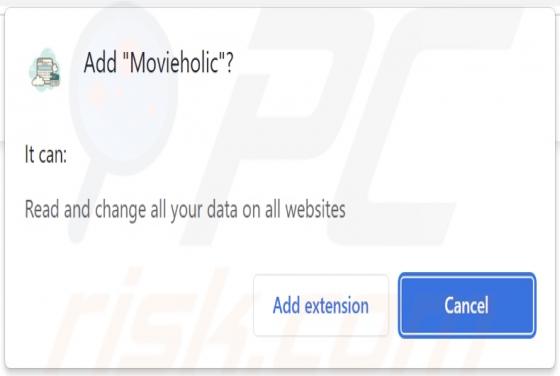 Movieholic Adware