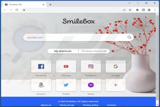 Smilebox Tab Browser Hijacker