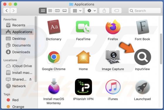 InputView Adware (Mac)