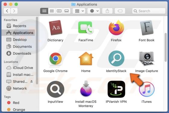 IdentityStack Adware (Mac)