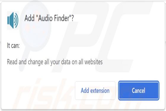 Audio Finder Adware