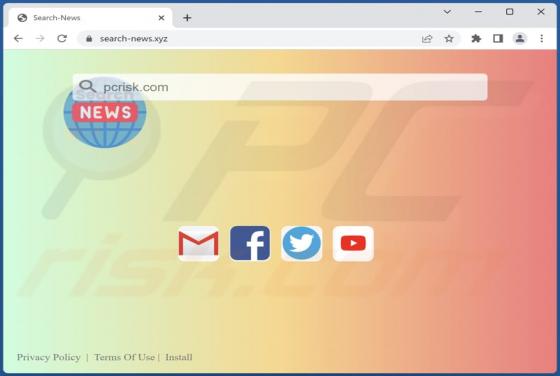 Search-News Default Search Browser Hijacker