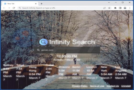 Infinity Search Browser Hijacker