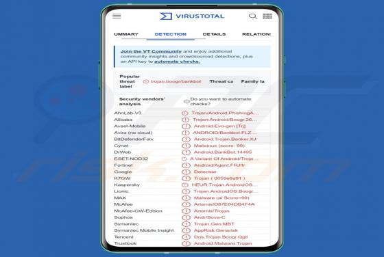 Nexus Trojan Bancario (Android)