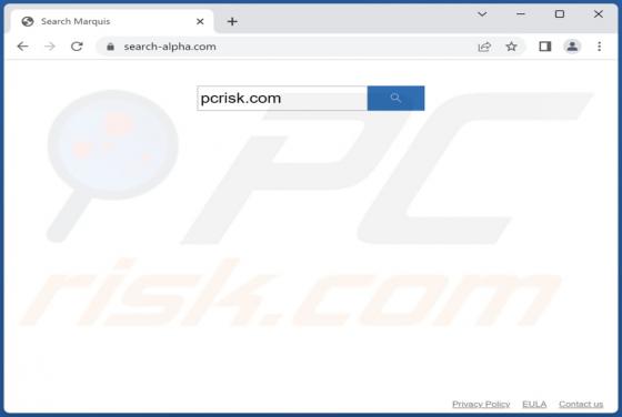 Search-alpha.com Reindirizzamenti (Mac)