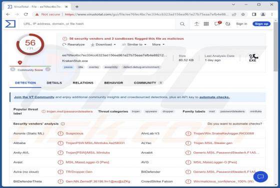 Kraken Keylogger