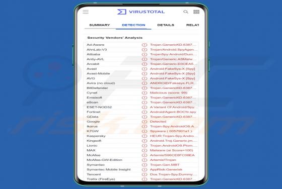 Fake "System Update" RAT (Android)
