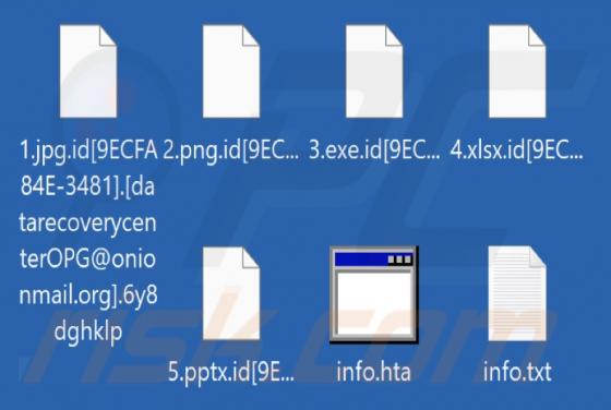 6y8dghklp Ransomware