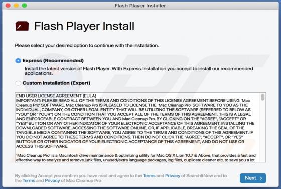 GoWebSearch Adware (Mac)